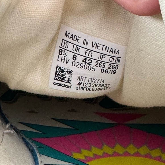 Adidas X AriZona‎ x Continental Vulc Iced Tea With Lemon Flavor Sneaker Size 8.5 - Picture 10 of 11